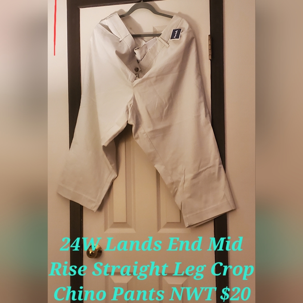Mid Rise Khaki Chinos